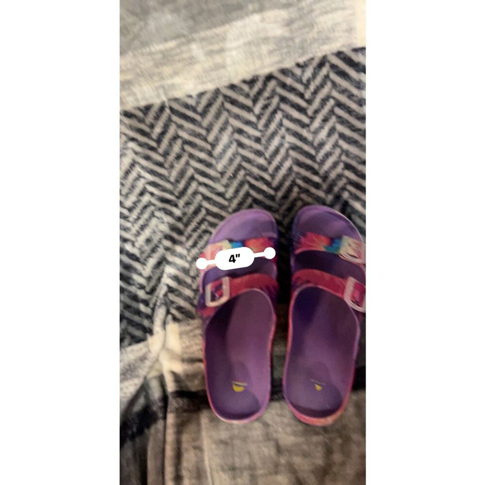 Aloha Island Tie Dye Slide Sandals Size 11 - Picture 5 of 7